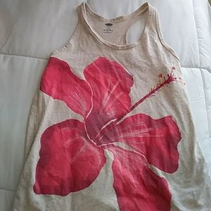 Girls summer floral top